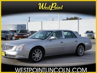 cadillac dts 2007 silver sedan performance gasoline 8 cylinders front wheel drive automatic 77043