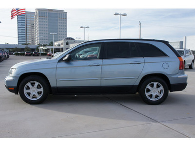 chrysler pacifica 2005 dk  blue suv touring gasoline 6 cylinders front wheel drive automatic 77043