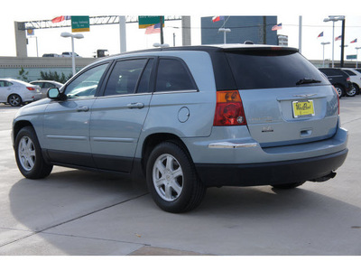 chrysler pacifica 2005 dk  blue suv touring gasoline 6 cylinders front wheel drive automatic 77043