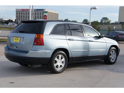chrysler pacifica 2005 dk  blue suv touring gasoline 6 cylinders front wheel drive automatic 77043