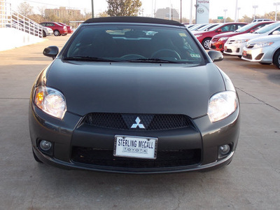 mitsubishi eclipse spyder 2012 dk  gray gs sport gasoline 4 cylinders front wheel drive shiftable automatic 77074