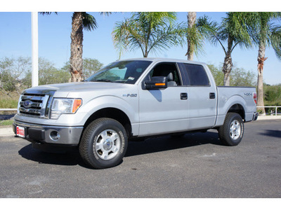 ford f 150 2012 silver xlt flex fuel 8 cylinders 4 wheel drive automatic 78550