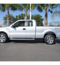 ford f 150 2013 silver stx flex fuel 8 cylinders 2 wheel drive automatic 78550