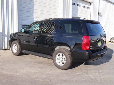 gmc yukon 2007 black suv slt flex fuel 8 cylinders rear wheel drive automatic 78155