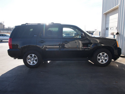 gmc yukon 2007 black suv slt flex fuel 8 cylinders rear wheel drive automatic 78155