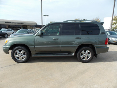 lexus lx 470 2007 lt  green suv gasoline 8 cylinders 4 wheel drive automatic 77074