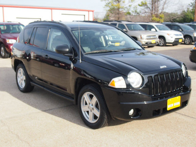 jeep compass 2007 black suv sport gasoline 4 cylinders 4 wheel drive automatic with overdrive 77340