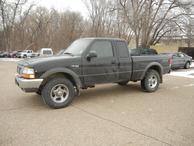 ford ranger 1999 black xlt gasoline v6 4 wheel drive automatic 55318