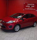 ford fiesta 2011 red sedan se gasoline 4 cylinders front wheel drive automatic 76116