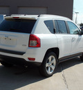 jeep compass 2013 white suv latitude gasoline 4 cylinders 2 wheel drive cont  variable trans  77099