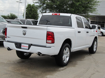 ram ram pickup 1500 2012 white express gasoline 8 cylinders 2 wheel drive 6 speed automatic 77099