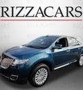 lincoln mkx 2011 blue suv awd gasoline 6 cylinders all whee drive automatic with overdrive 60546