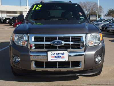 ford escape 2012 gray suv limited flex fuel 6 cylinders front wheel drive 6 speed automatic 77505