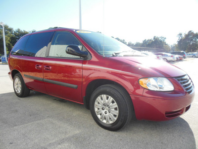 chrysler town and country 2007 red van gasoline 6 cylinders front wheel drive automatic 34731