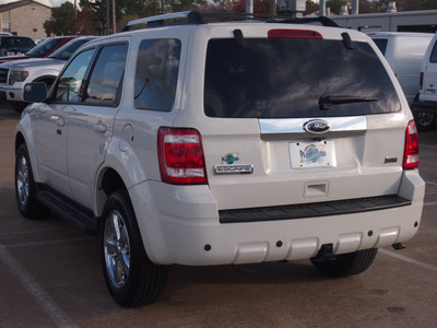ford escape 2010 white suv limited flex fuel 6 cylinders front wheel drive 6 speed automatic 77338