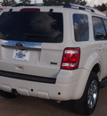 ford escape 2010 white suv limited flex fuel 6 cylinders front wheel drive 6 speed automatic 77338