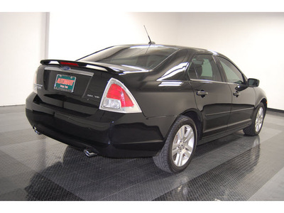 ford fusion 2007 black sedan v6 sel gasoline 6 cylinders front wheel drive automatic with overdrive 77630
