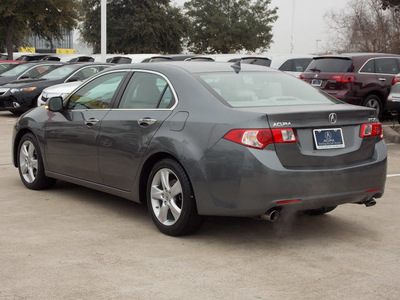 acura tsx 2009 dk  gray sedan w tech gasoline 4 cylinders front wheel drive automatic 77074