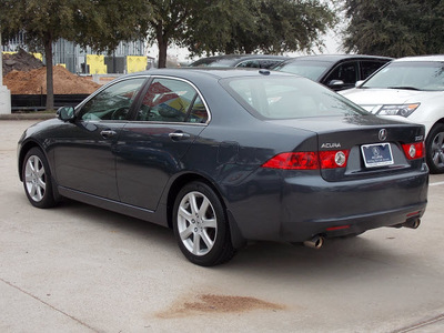 acura tsx 2005 dk  gray sedan gasoline 4 cylinders front wheel drive shiftable automatic 77074