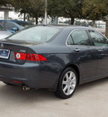 acura tsx 2005 dk  gray sedan gasoline 4 cylinders front wheel drive shiftable automatic 77074