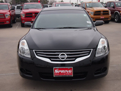 nissan altima 2011 black sedan 2 5 s gasoline 4 cylinders front wheel drive automatic 77388