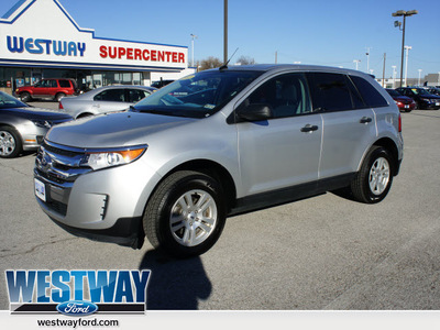 ford edge 2011 silver se gasoline 6 cylinders front wheel drive automatic 75062