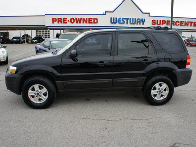 ford escape 2006 black suv xls gasoline 4 cylinders front wheel drive automatic 75062