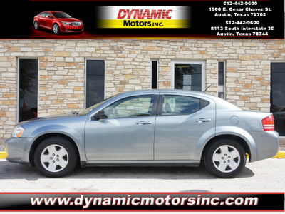 dodge avenger 2008 grey sedan se 4 cylinders automatic 78744