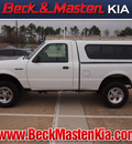 ford ranger 2004 white pickup truck xlt gasoline 4 cylinders rear wheel drive automatic 77375