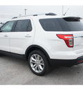 ford explorer 2013 white suv limited flex fuel 6 cylinders 2 wheel drive automatic 77539