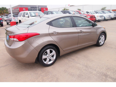 hyundai elantra 2013 gold sedan gls gasoline 4 cylinders front wheel drive automatic 77074