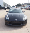 nissan 370z 2010 black coupe gasoline 6 cylinders rear wheel drive automatic 76116