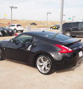 nissan 370z 2010 black coupe gasoline 6 cylinders rear wheel drive automatic 76116