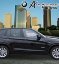 bmw x3 2013 black xdrive28i gasoline 4 cylinders all whee drive automatic 77002