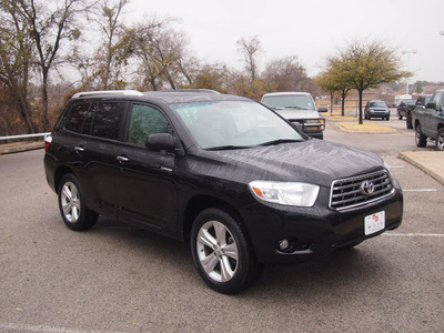 toyota highlander 2010 black suv limited gasoline 6 cylinders front wheel drive automatic 76049