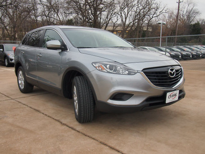 mazda cx 9 2013 silver suv touring gasoline 6 cylinders front wheel drive automatic 76210
