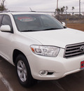 toyota highlander 2010 white suv se gasoline 6 cylinders front wheel drive automatic 77338