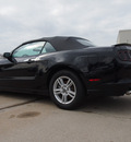 ford mustang 2013 black lx conv gasoline 6 cylinders rear wheel drive automatic 77505