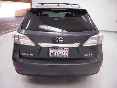 lexus rx 350 2010 dk  gray suv gasoline 6 cylinders all whee drive automatic 91731
