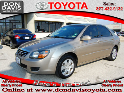 kia spectra 2009 beige sedan ex gasoline 4 cylinders front wheel drive automatic 76011