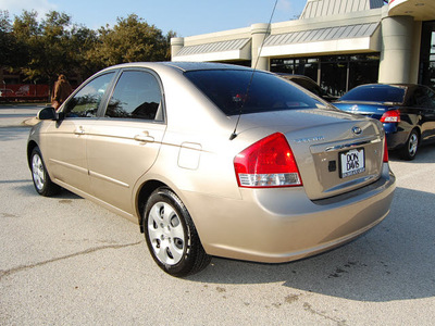 kia spectra 2009 beige sedan ex gasoline 4 cylinders front wheel drive automatic 76011