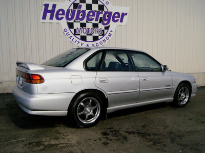 subaru legacy 1999 silver sedan gt limited 30th anniversary 4 cylinders manual 80905