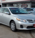 toyota corolla 2011 silver sedan le gasoline 4 cylinders front wheel drive automatic 77074