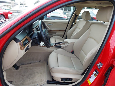 bmw 3 series 2006 red sedan 325i gasoline 6 cylinders rear wheel drive shiftable automatic 77074