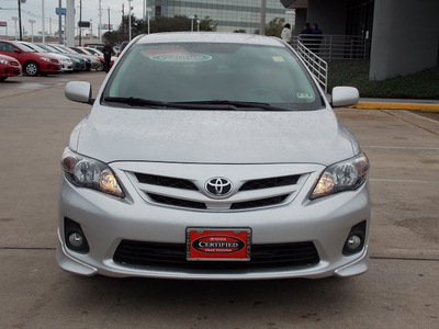 toyota corolla 2011 silver sedan s gasoline 4 cylinders front wheel drive automatic 77074