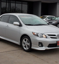toyota corolla 2011 silver sedan s gasoline 4 cylinders front wheel drive automatic 77074
