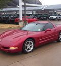 chevrolet corvette 2002 red coupe gasoline 8 cylinders rear wheel drive automatic 76049
