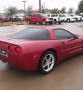 chevrolet corvette 2002 red coupe gasoline 8 cylinders rear wheel drive automatic 76049