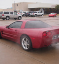 chevrolet corvette 2002 red coupe gasoline 8 cylinders rear wheel drive automatic 76049