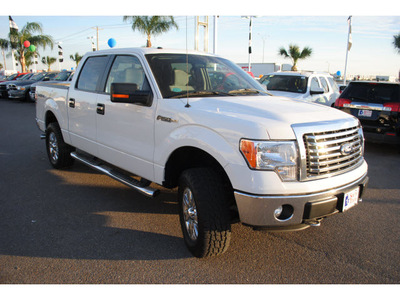ford f 150 2011 white xlt flex fuel 8 cylinders 4 wheel drive automatic 78502
